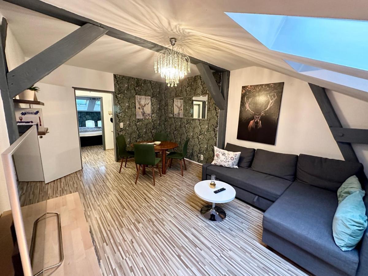 Apartment Zum Gruenen Hirsch Inkl. Parkplatz Ерфурт Екстериор снимка